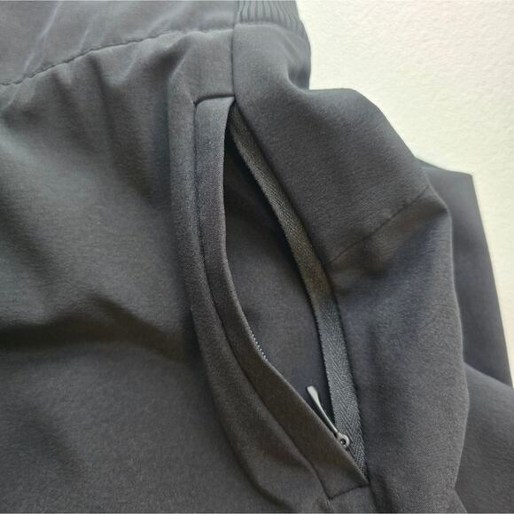 MO Soft Surroundings Black Flare Full Length Pants NWT Sz M 10 12 Active Pull On - Picture 11 of 12